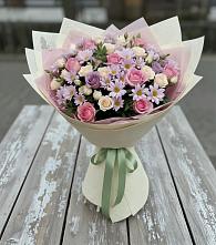 Букет цветов из:  Розы и Хризантемы в Калтасы