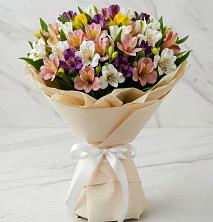 Букет цветов из:  Альстромерии в Калтасы