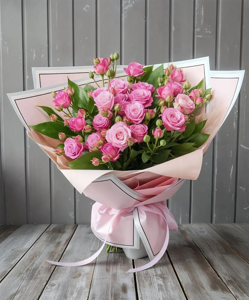 Букет Розовый кустик в Калтасы