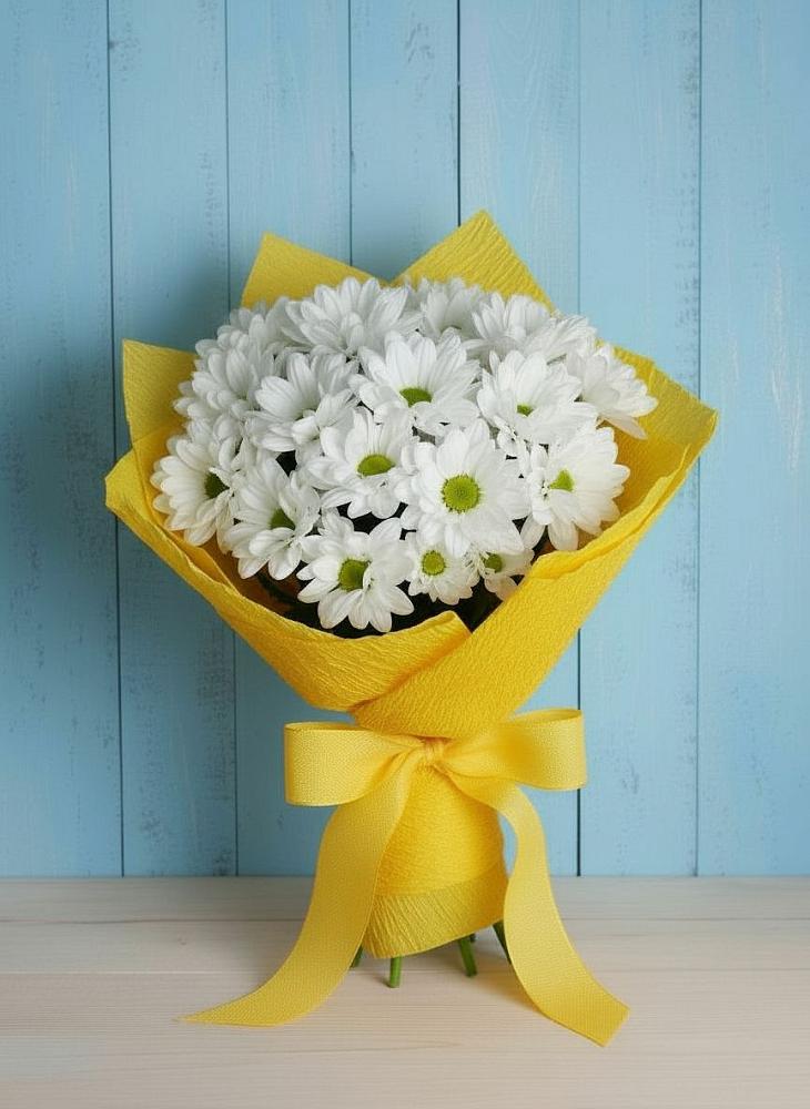 Букет цветов из: Хризантемы в Калтасы