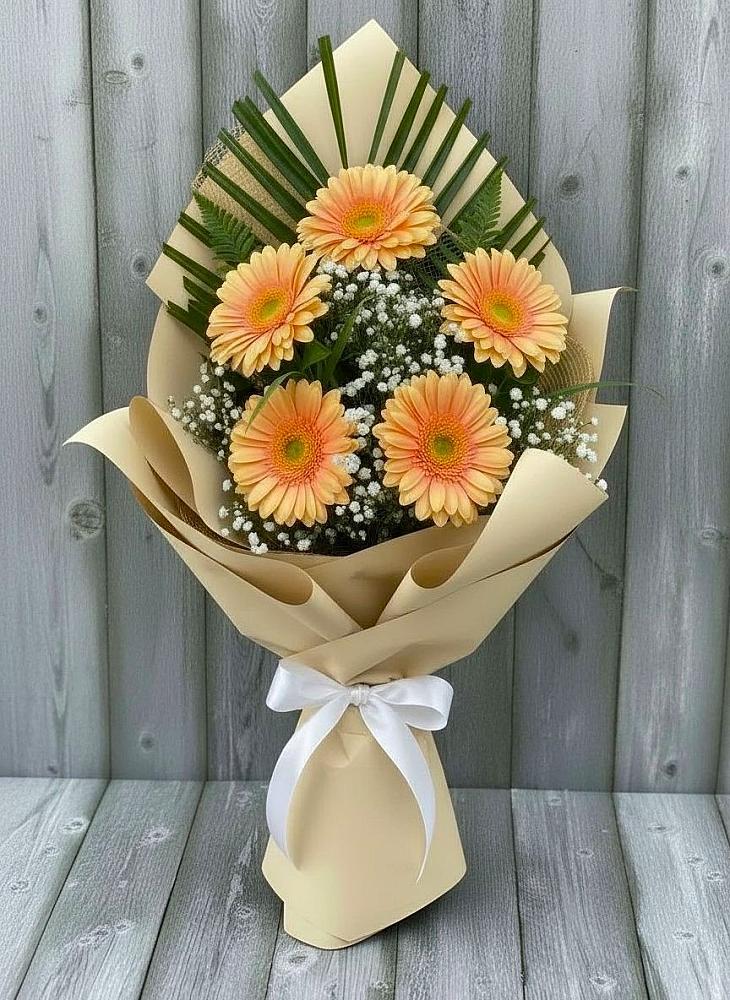 Букет цветов из: Герберы в Калтасы