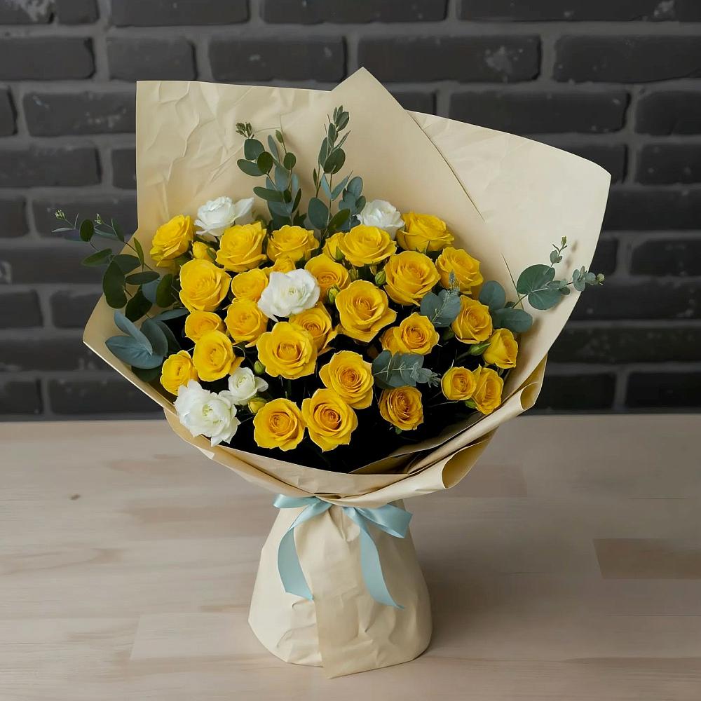 Букет цветов из: Розы в Калтасы