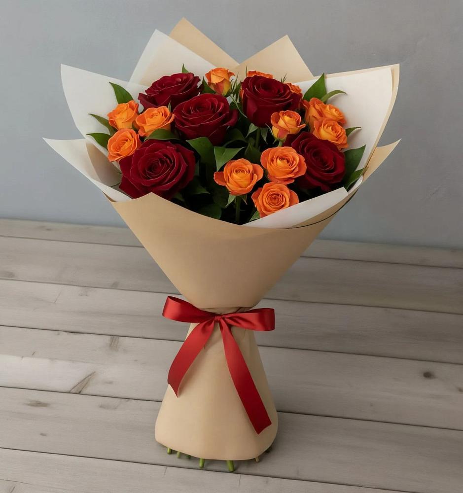 Букет Любовь и восторг в Калтасы